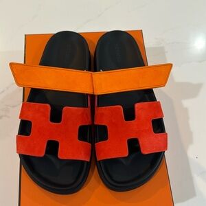 Hermes women Chypre 37 Rouge écarlate / sunset NEW